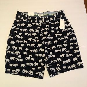 Women Crown & Ivy NWT elephant print shorts SZ 4